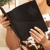 Biblia de Estudio Vida Plena - Ampliada y Actualizada (Imitación piel negro)