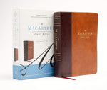 MacArthur Study Bible, 2nd Edition, Leathersoft, Brown, Comfort Print: Unleashing God's Truth One Verse at a Time