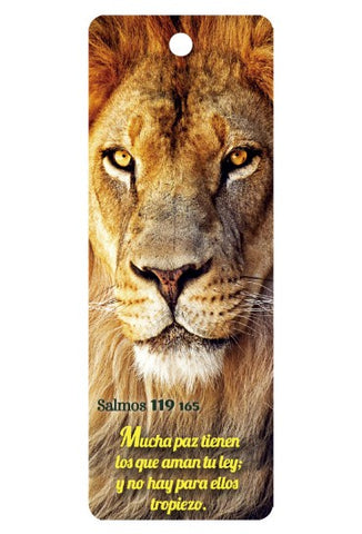 MARCADOR 3D LEÓN SALMOS 119:165