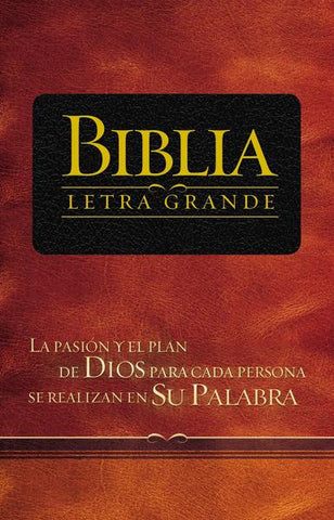 Biblia letra grande RV 1909, Imitation Leather Large Print