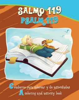 Salmo119 - Cuaderno para colorear bilingüe
