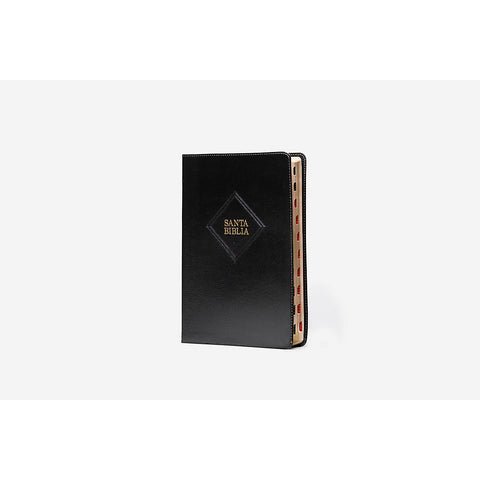 RVR 1960 Biblia letra supergigante edición 2023, negro piel fabricada con índice