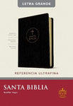 Santa Biblia RVR60, Edición de referencia ultrafina color negro, letra grande con índice