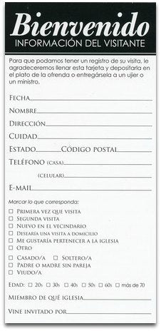 TARJETA DE INVITADOS