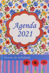 Agenda 2021  - Tesoros de Sabiduría - flores de acuarela