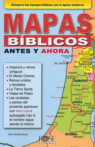 Folleto - Mapas bíblicos antes y ahora