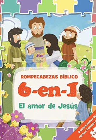 6 -en- 1 Biblia de niños RCB: El amor de Jesús