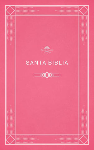 RVR 1960 Biblia económica de evangelismo, rosa tapa rústica