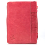 Cover de Biblia Mediano -"Pink-Faith Heb.11:1"