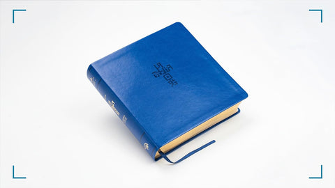 Biblia QR Principios para Vivir - RVR 1960: Símil Piel Azul
