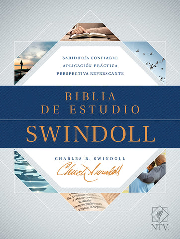 Biblia de estudio Swindoll NTV - Imitation Leather Marrón con índice