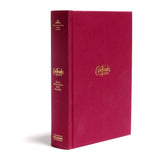 RVR1960 Centrada en Cristo, granada tapa dura: Biblia devocional para mujeres