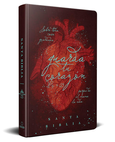 Biblia RVR60 Nombres de Dios guarda tu corazón (marrón) / Spanish Bible RVR 1960