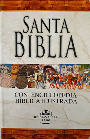 Biblia RVR1960 con Enciclopedia Biblica Ilustrada con indice, tapa dura