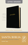 Santa Biblia NTV, Edición personal, letra grande (Letra Roja, SentiPiel, Negro)
