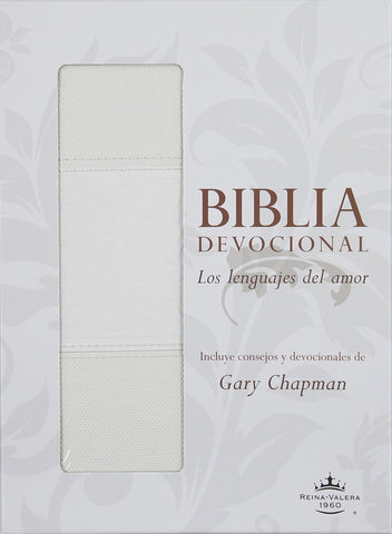 Biblia devocional: Lenguajes del amor RVR60 Blanco