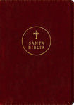 Santa Biblia RVR60, Edición de referencia ultrafina color burgundy con índice, letra grande