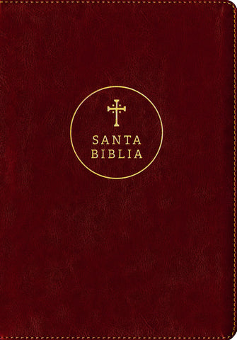 Santa Biblia RVR60, Edición de referencia ultrafina color burgundy con índice, letra grande