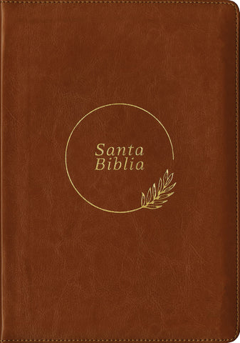 Santa Biblia RVR60, Edición zíper con referencias, letra grande con índice (Letra Roja, SentiPiel, Café) (Spanish Edition)