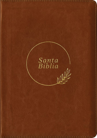 Santa Biblia RVR60, Edición zíper con referencias, letra grande (Letra Roja, SentiPiel, Café) (Spanish Edition)