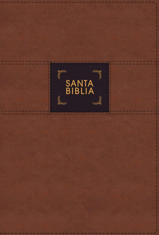 NBLA Biblia de Estudio Gracia y Verdad, Leathesoft, Café, Interior a dos colores, con Índice (Spanish Edition)