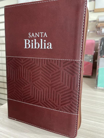 Biblia Tamaño Manual Letra Grande RVR1960 - Café