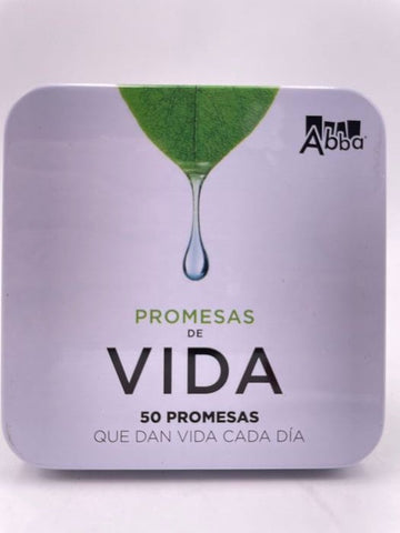 Promesas Abba Vida: 50 promesas que dan vida cada día - caja metálica