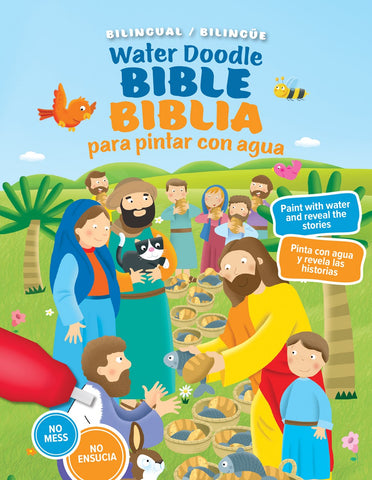 Water Doodle Bible / Biblia de pintar con agua (bilingual / bilingüe)