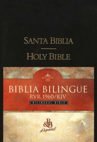 RVR1960/KJV BILINGUAL BIBLE BLACK HARDCOVER