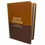 Biblia Compacta RV1960 , imit. piel duotono café