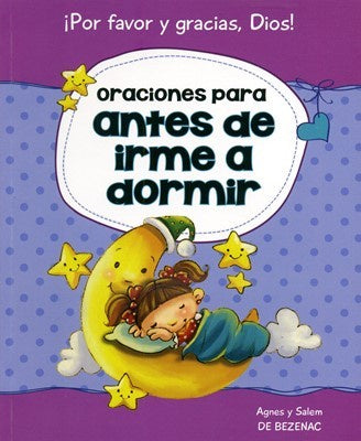 Oraciones para antes de irme a dormir - Libro Infantil