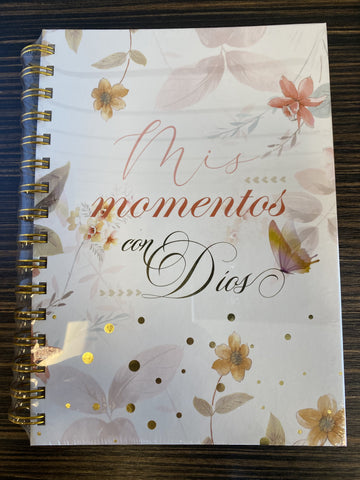 Libreta devocional: Mis momentos con Dios - Aquarela abstracto