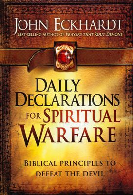 Declaraciones diarias para la guerra espiritual