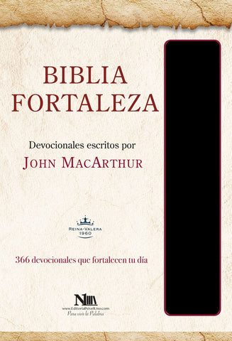 BIBLIA FORTALEZA - RVR60 - NEGRO