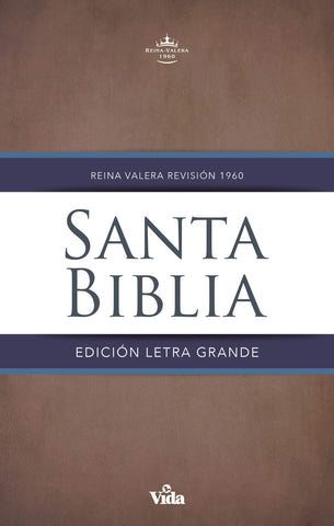 RVR60 Santa Biblia Letra Grande, Tapa Dura