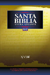 NVI Santa Bíblia Letra Gigante Imit Negro