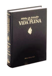 Biblia de estudio de la vida plena RVR 1960 Indice, Leather-Look Black