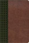 RVR 1960 Biblia de Estudio Scofield, verde oscuro/castaño símil piel(2016)