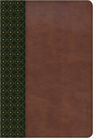 RVR 1960 Biblia de Estudio Scofield, verde oscuro/castaño símil piel(2016)