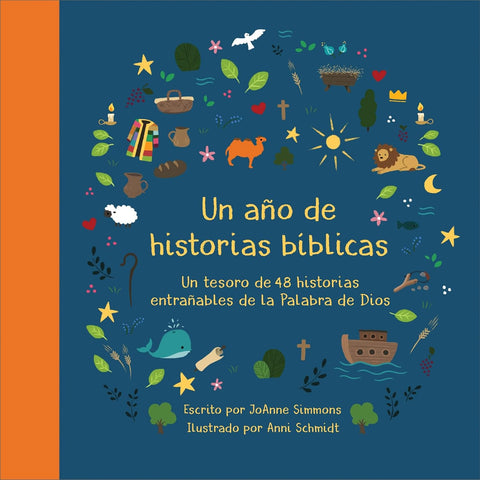 Un año de historias bíblicas: Un tesoro de 48 historias entrañables de la Palabra de Dios