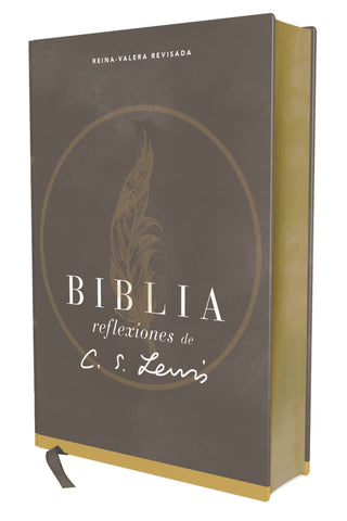 Reina Valera Revisada Biblia Reflexiones de C. S. Lewis, Tapa Dura, Interior a Dos Colores