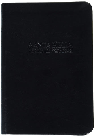 Santa Biblia de Promesas Reina Valera 1960 / Compacta / Piel especial color negro