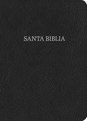 NVI Biblia Letra Súper Gigante negro, piel fabricada con índice