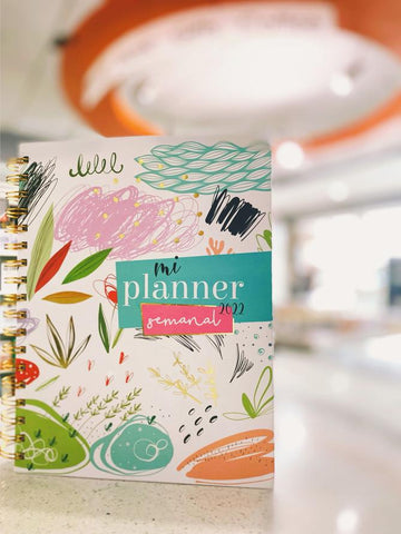 Planificador Semanal 2022 - Azul Flores