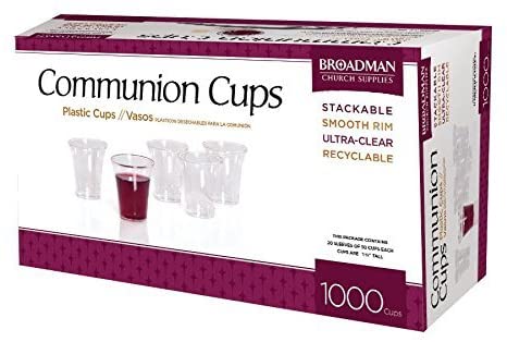 COMMUNION CUPS 1000 PLASTIC